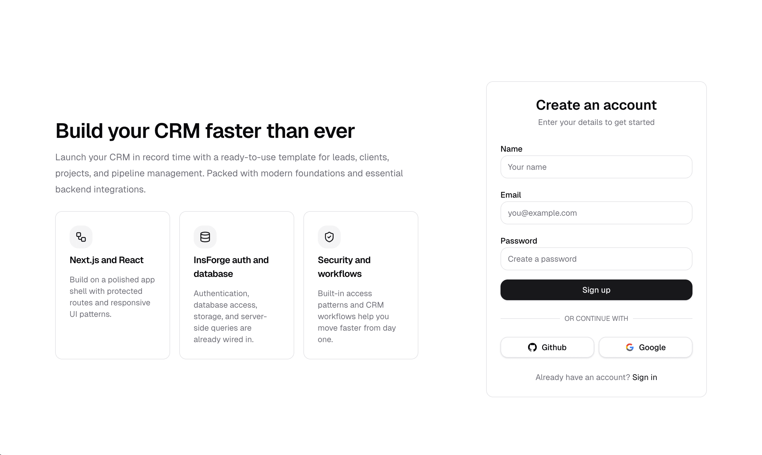 CRM Starter cover
